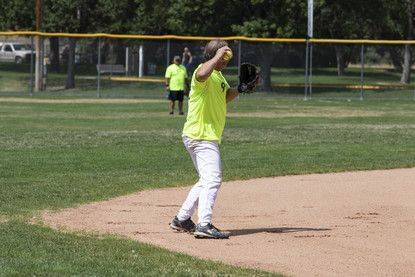 Senior college softball player gets