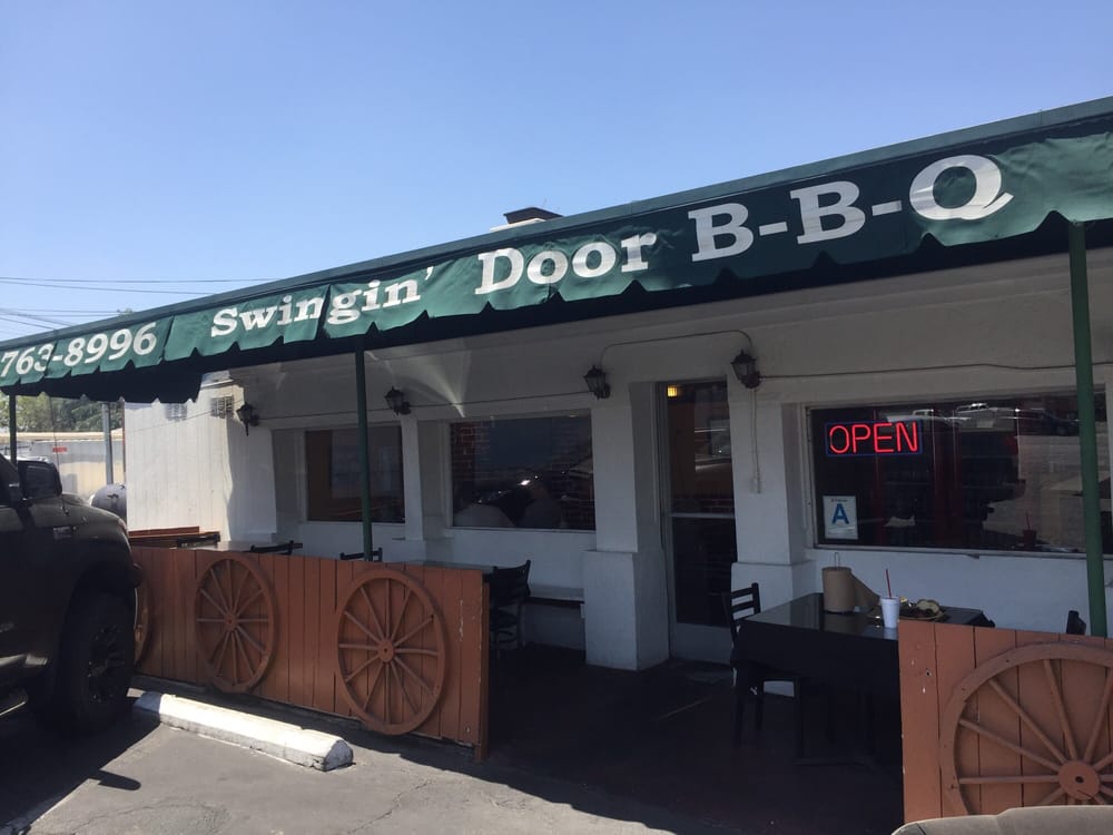 Martian reccomend Swinging door bbq