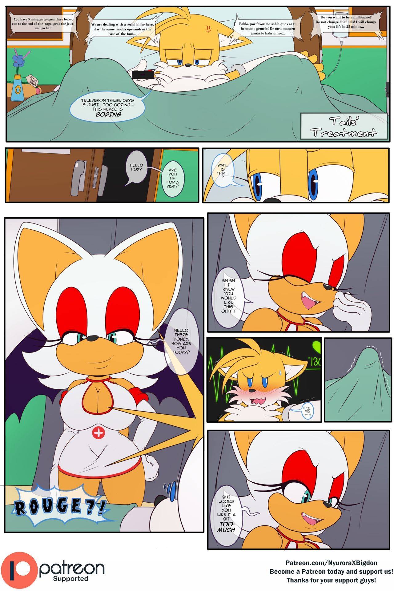 Tails and rouge sex