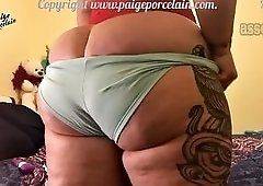 Naked girl wedgie butt