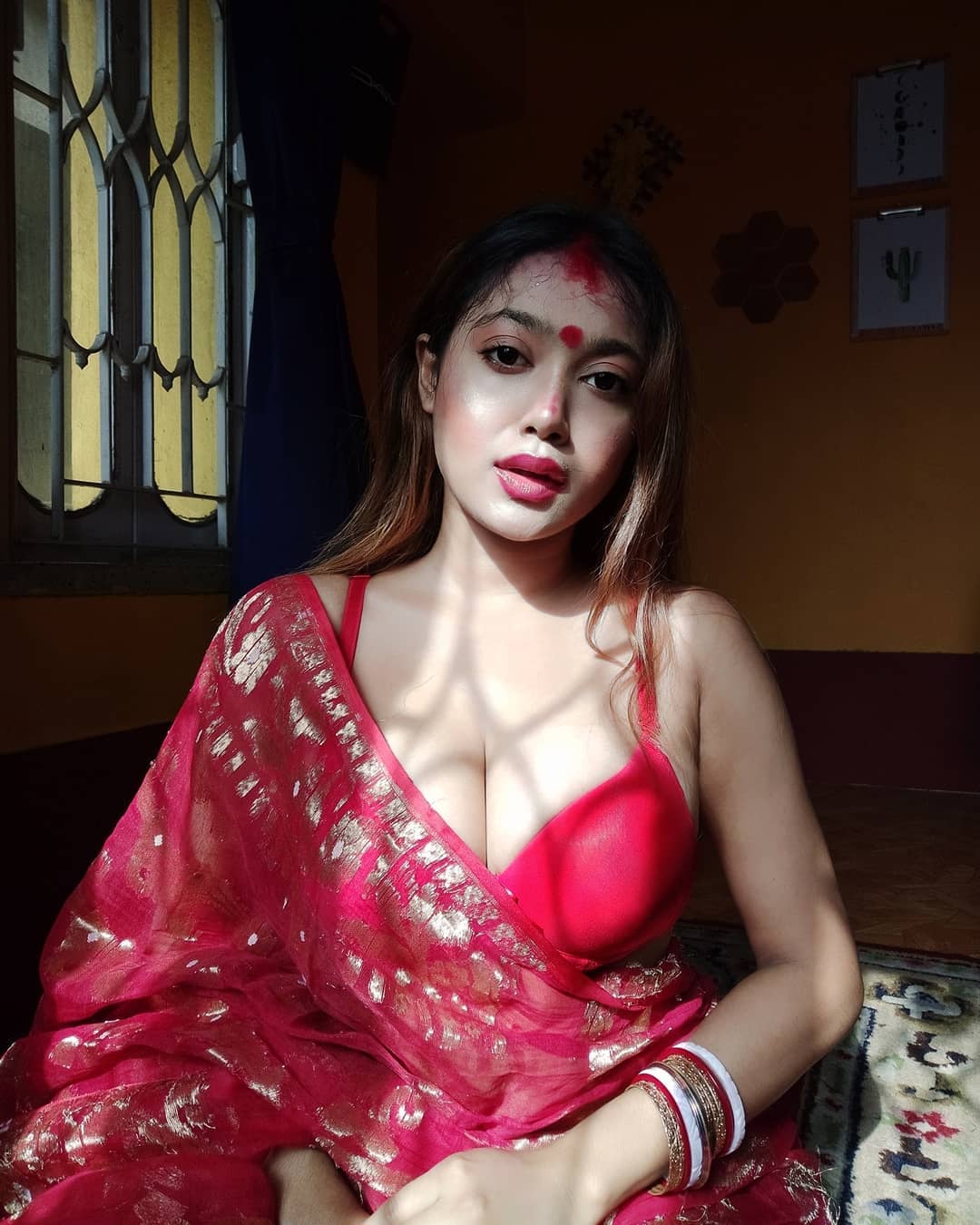 best of Naked show boob in post facebook bengali selfie lady
