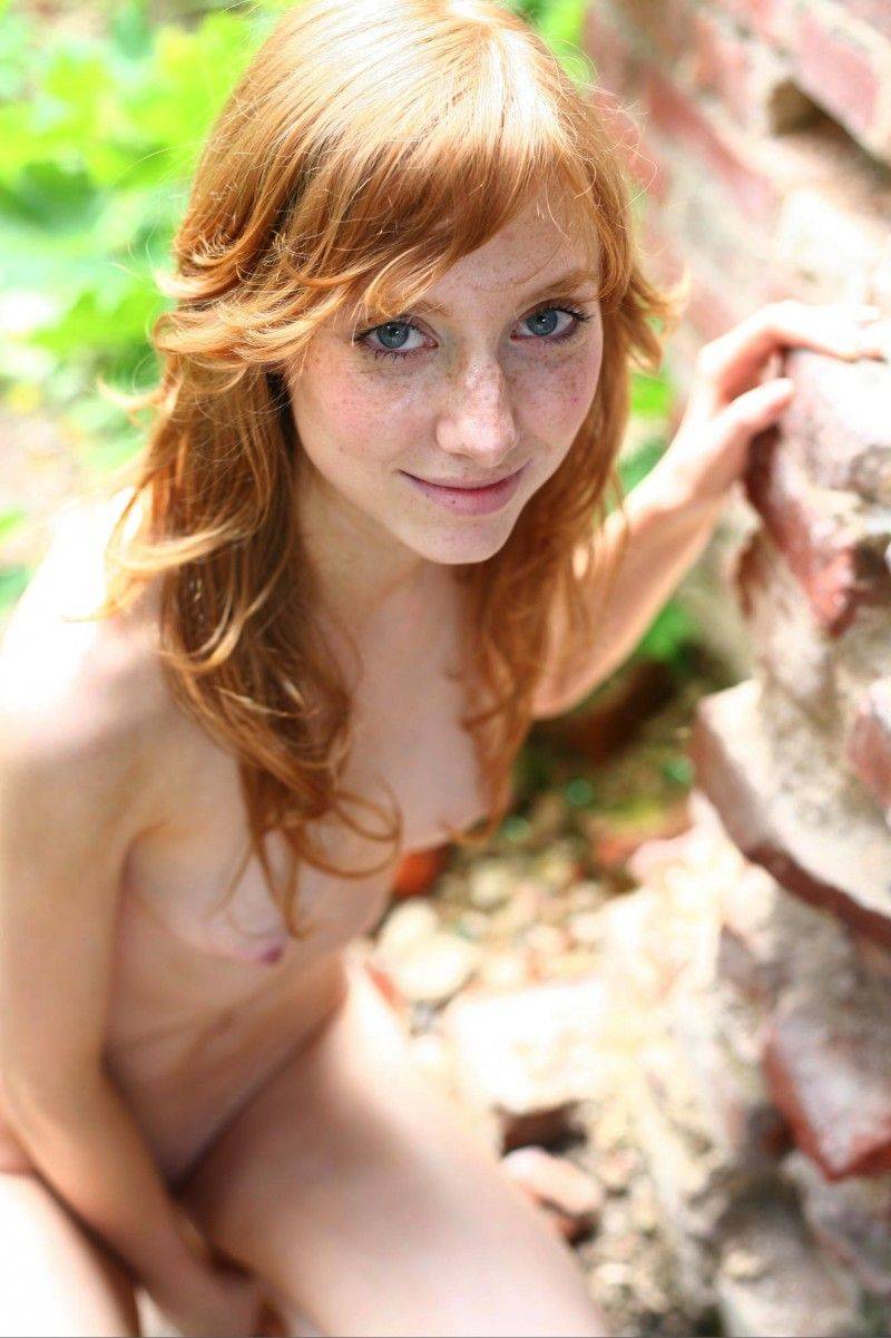 Naked cute girls freckles hot bent over