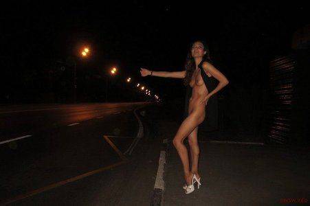 best of At nude in night public