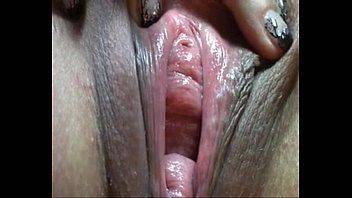 Girl pee hole closeup