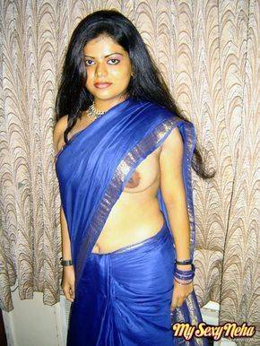 Indian saree bare butt nude