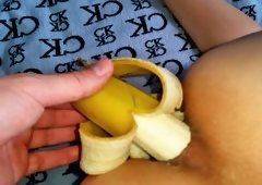 best of In peeled pussy banana
